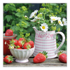 Szalvéta Epres papírszalvéta Sweet strawberries 33x33 cm 20 db-os
