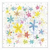 Szalvéta Fancy Flowers papírszalvéta 33x33 cm 20 db-os