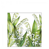 Szalvéta Gyöngyvirágos papírszalvéta Sweet Lily kicsi 25x25 cm