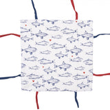 Kenyérkosár Hal mintás pamut kenyérkosár Sea Fish