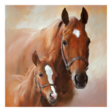 Szalvéta Horse with Foal papírszalvéta
