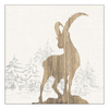 Szalvéta IBEX papírszalvéta 33x33 cm 20 db-os