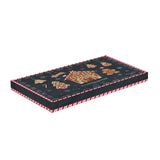 Karácsonyfadísz Karácsonyfadísz porcelán mézeskalács forma díszdobozban Gingerbread