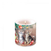 Gyertya Karácsonyi átvilágítós gyertya Magic of Christmas 8x7,5cm