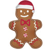 Tálca Karácsonyi Mézeskalács baba alakú kínáló tál díszdobozban Gingerbread