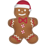 Tálca Karácsonyi Mézeskalács baba alakú kínáló tál díszdobozban Gingerbread