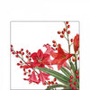 Szalvéta Karácsonyi papírszalvéta 25x25 cm Christmas Bouquet