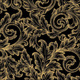 Szalvéta Karácsonyi papírszalvéta 33x33 cm Baroque Gold Black