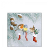 Szalvéta Karácsonyi papírszalvéta Christmas Socks