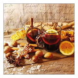 Szalvéta Karácsonyi papírszalvéta Glühwein
