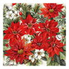 Szalvéta Karácsonyi papírszalvéta Poinsettia All Over