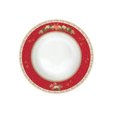 Tányér, étkészlet Karácsonyi porcelán mélytányér Christmas Memories