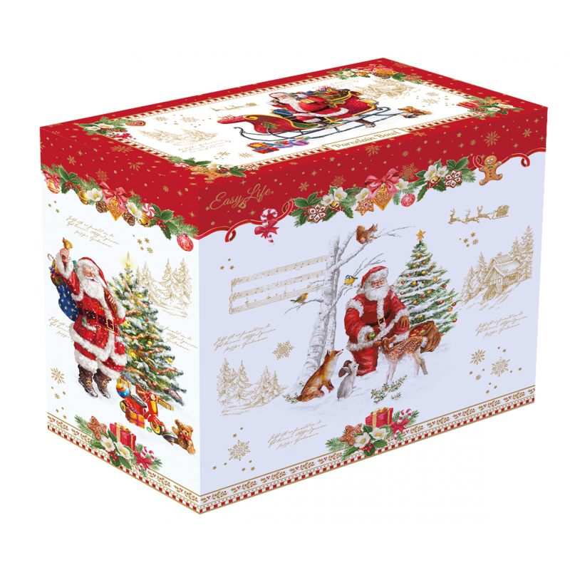 Tálka Karácsonyi porcelán salátástál 20 cm Christmas Memories