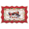Tálca Karácsonyi porcelán tálca 35x23 cm Christmas Memories