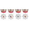 Tálka Karácsonyi porcelán tálka szett 4 db-os 11 cm díszdobozban Christmas Memories