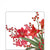 Szalvéta Karácsonyi papírszalvéta 25x25 cm Christmas Bouquet
