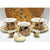 Bögre, csésze Klimt porcelán teás csésze készlet 2 személyes