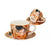 Pohár Klimt porcelán eszpresszó kávés csésze 80 ml A Csók