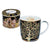 Bögre, csésze Porcelán bögre Klimt Életfa díszdobozban