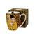 Bögre, csésze Klimt porcelán bögre díszdobozban A Csók barna