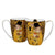 Bögre, csésze Klimt porcelán bögre 2 db szett díszdobozban A Csók és Életfa