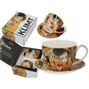 Pohár Klimt porcelán teás csésze 250 ml A csók