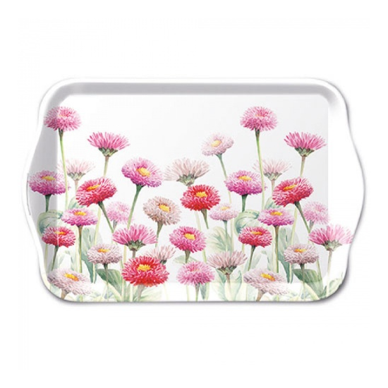 Tálca Konyhai kis tálca Painted Bellis