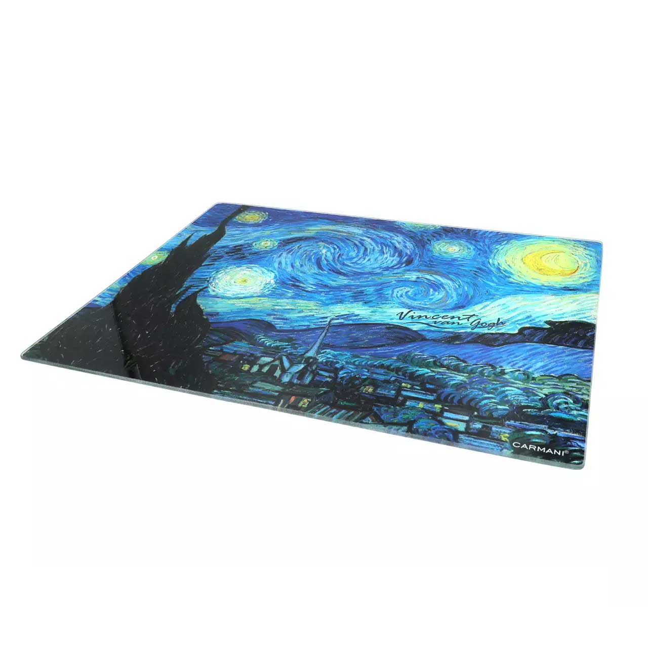 Vágódeszka Konyhai üveg vágólap munkalap Van Gogh