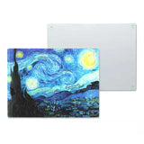 Vágódeszka Konyhai üveg vágólap munkalap Van Gogh