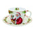 Bögre, csésze Porcelán teáscsésze+alj dobozban, 200ml - Magic Christmas