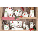 Tányér, étkészlet Mediterrán porcelán lapostányér Home & Kitchen