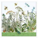 Szalvéta Mezei virágok papírszalvéta 33x33cm - Field Flowers