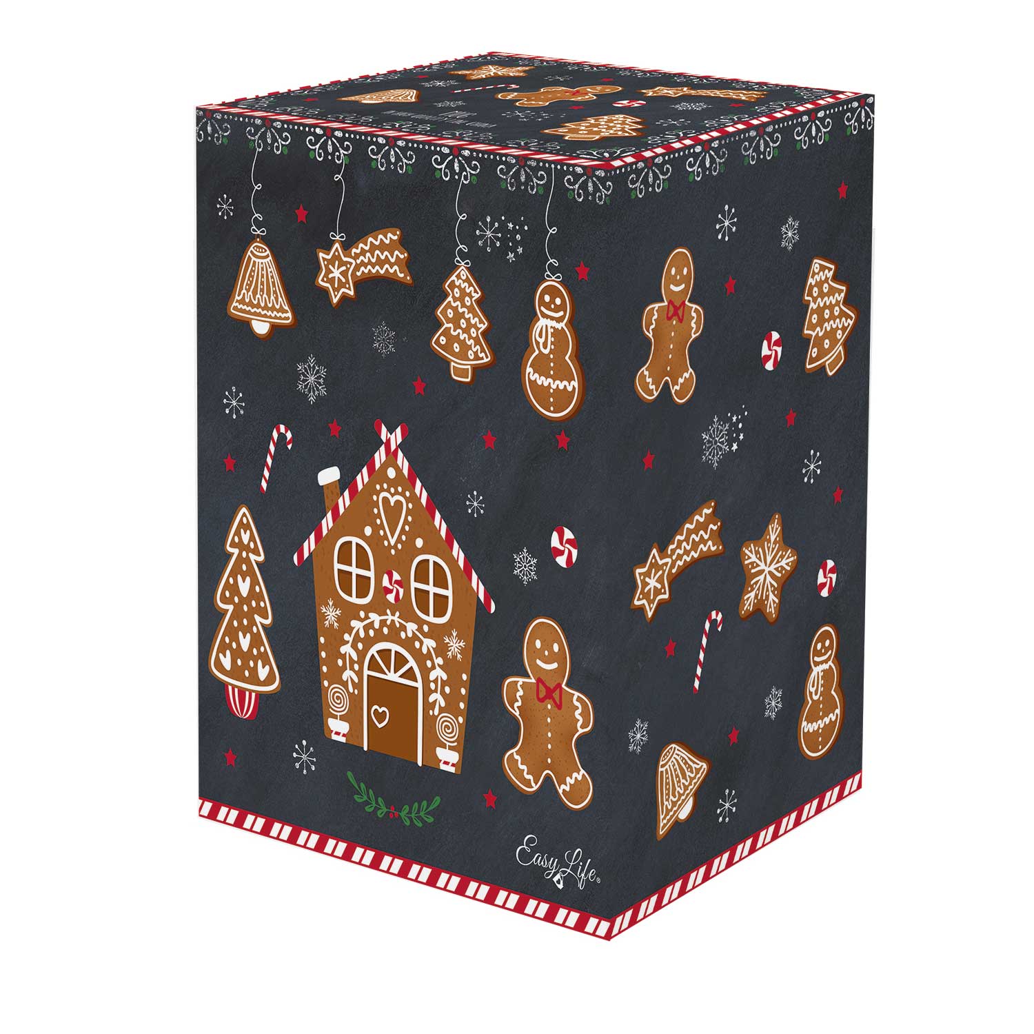 Bögre, csésze Mézeskalács karácsonyi porcelán bögre díszdobozban, 600 ml - Gingerbread
