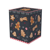 Bögre, csésze Mézeskalács karácsonyi porcelán bögre tetővel, fém szűrővel díszdobozban, 300 ml - Gingerbread