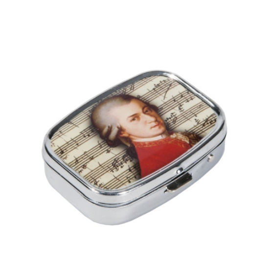 Fémdoboz Mozart Gyógyszeres fémdoboz 2 fakkos