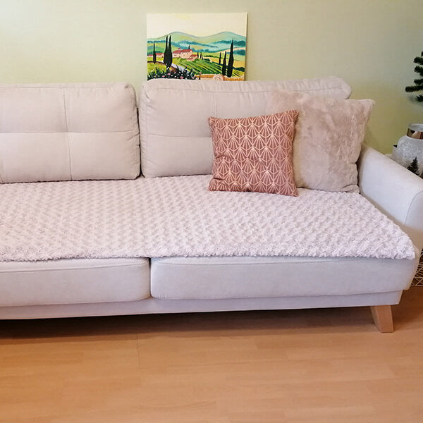 Ágytakaró Műszőrme pléd - ágytakaró 180x230 cm halvány rózsaszín