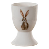 Tojástartó Nyuszis húsvéti porcelán lágytojástartó Rustic Easter Bunny