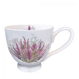 Bögre, csésze Őszi porcelánbögre talpas Calluna 450ml