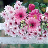 Szalvéta Papírszalvéta 33x33 cm 20 db-os Gerbera virág