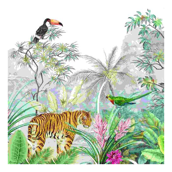 Szalvéta Papírszalvéta trópusi minta Tropical Paradise