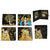 Tányéralátét, poháralátét Parafa poháralátét 4db-os szett Klimt vegyes