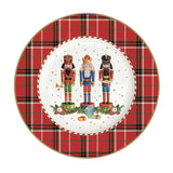 Tányér, étkészlet Porcelán 18 részes karácsonyi étkészlet Vintage Nutcracker