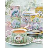 Bögre, csésze alj Porcelán bögre 4 db szett Paradise Sauvage