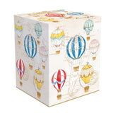 Tányér, étkészlet Porcelán bögre szűrővel Vintage Air Balloons