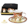 Bögre, csésze Porcelán csésze Mucha Tavasz