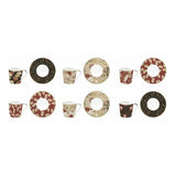 Bögre, csésze Porcelán eszpresszó csésze 6 személyes Coffee Mania Kimono