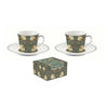 Bögre, csésze Porcelán eszpresszó csésze William Morris Black