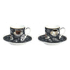 Bögre, csésze Porcelán eszpresszó kávés csésze 2 db díszdobozban Barista