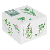 Bögre, csésze Porcelán fűszernövényes csésze aljjal Herbarium
