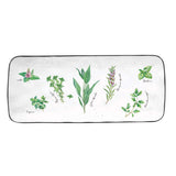 Tál Porcelán fűszernövényes tálca 36x15,5cm Herbarium